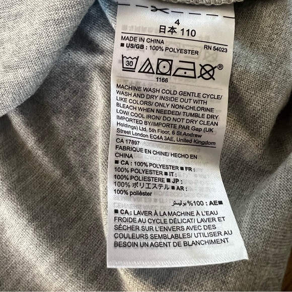 Gap kids size 4 NWT pajama set - Picture 5 of 10